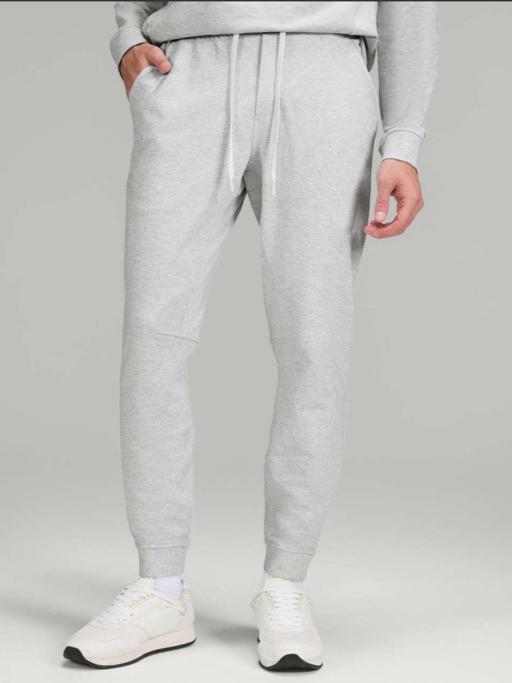 Lululemon City Sweat Jogger
Heathered Ultra Light Grey / Sea Salt